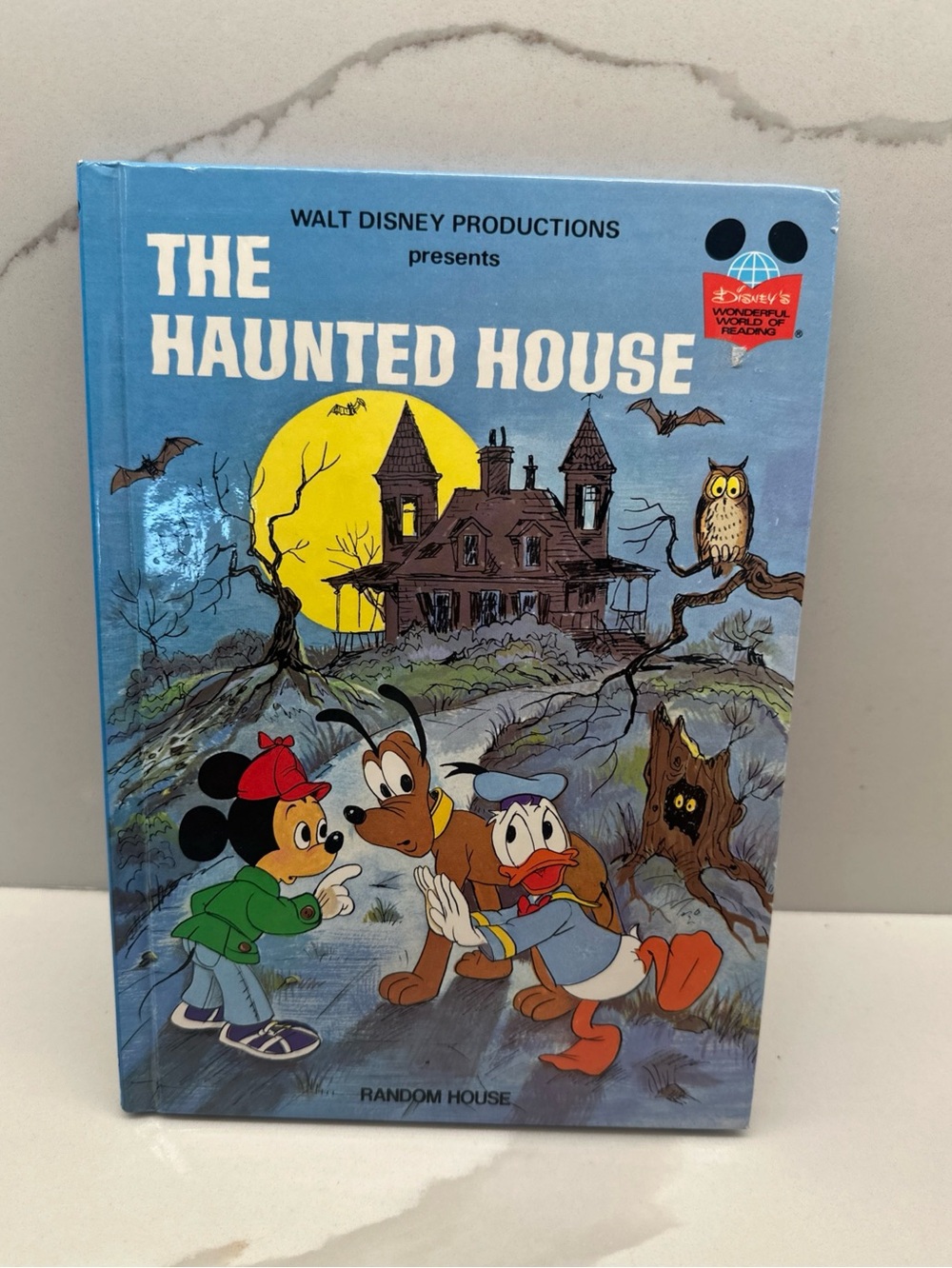 Haunted House Disney’s Wonderful World Of Reading #33 Halloween HC 1975 Vintage